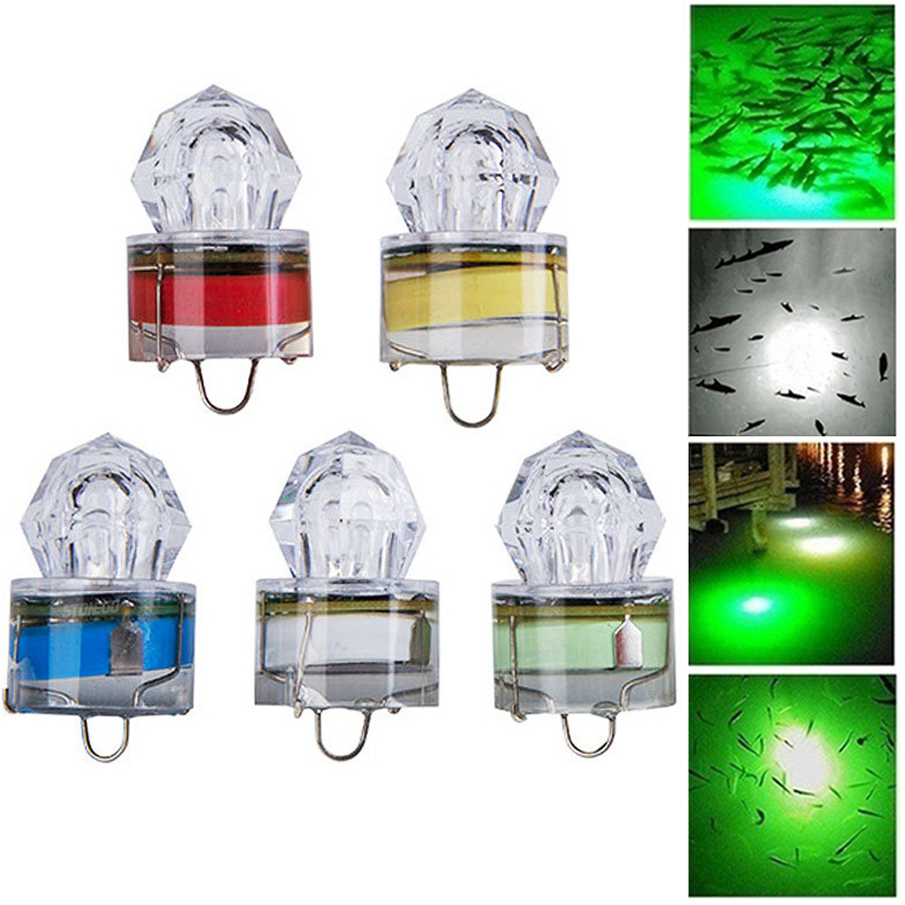 Underwater Flashlight - LED balıkçılık lambası sualtı elmas şekli