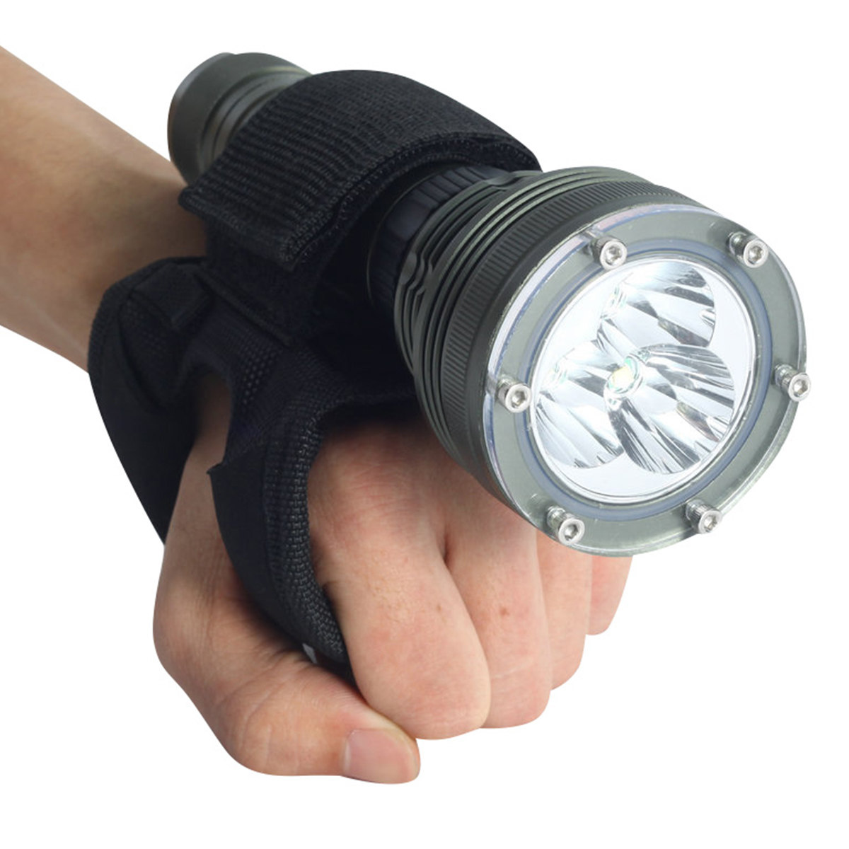 Underwater Flashlight - Ayarlanabilir El Feneri Tutucu Bilek Kayışı