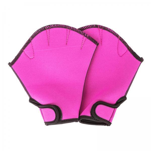 Aquatic Sports Equipment - Naylon Örgülü Yüzme Eldivenleri Su Sporları
