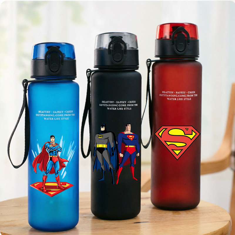 Aquatic Gym - 650 ml Supermans Spor Su Şişesi