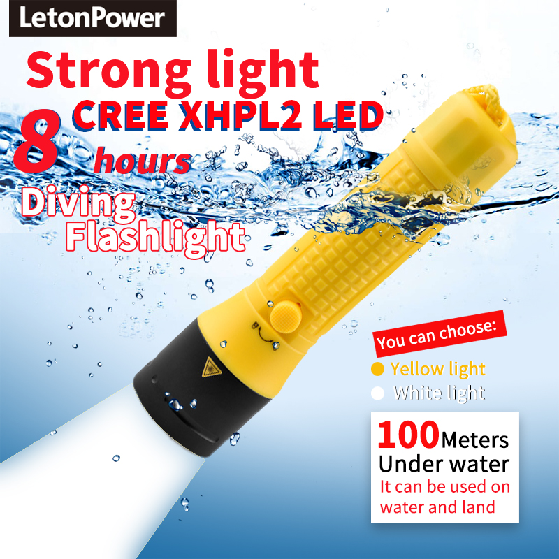 Underwater Flashlight - Dalış el feneri 3000LM CERR LED