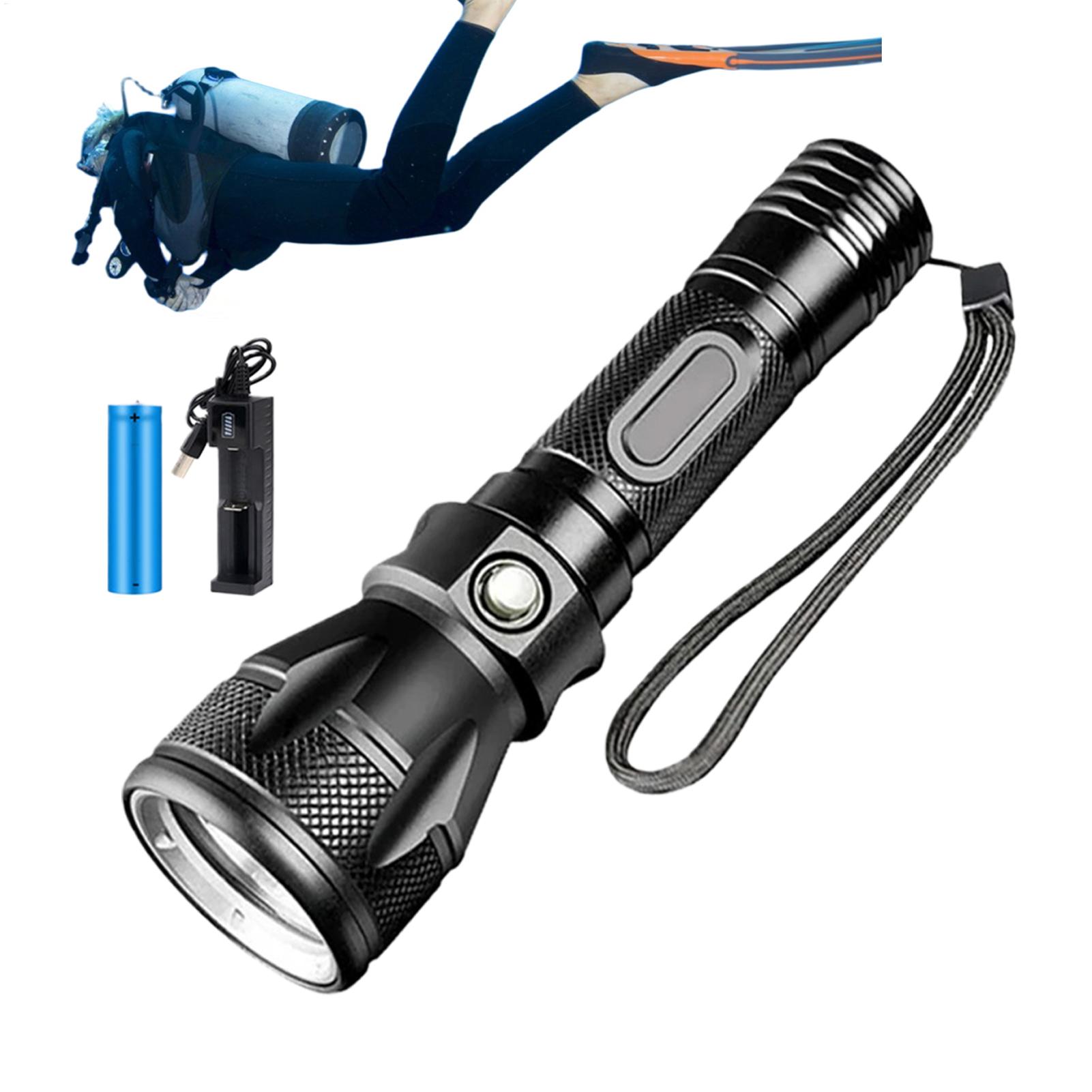 3 Modlu Güçlü Şarj Edilebilir  - Underwater Flashlight incelemesi ve fiyatı