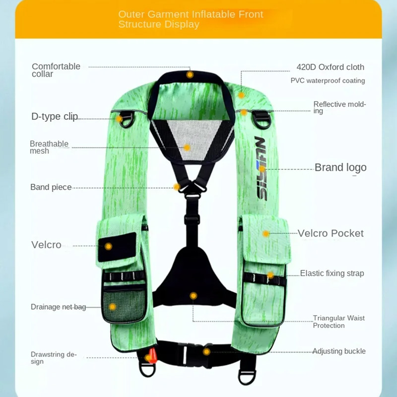 Yeni Yetişkin Şişme Luya Balık - Life Jacket Buoyancy incelemesi ve fiyatı