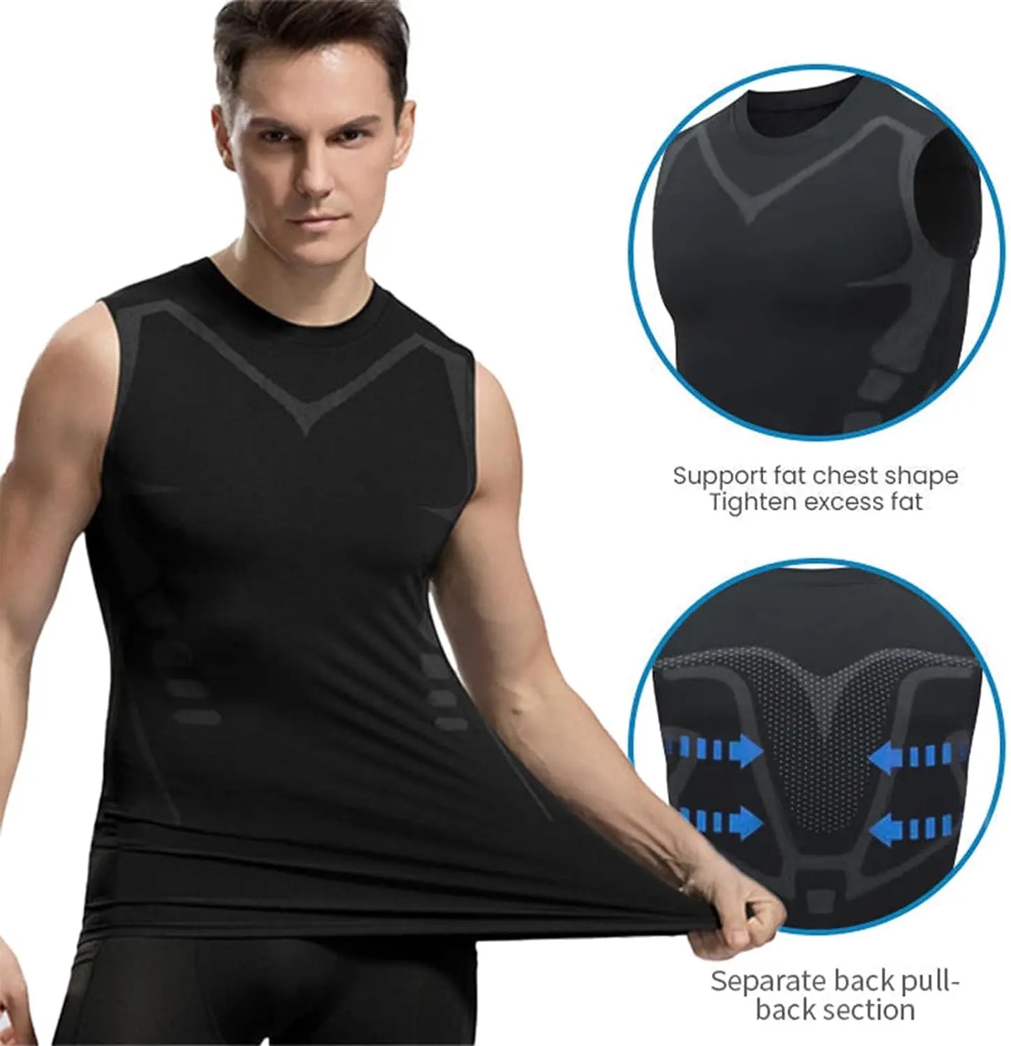 Sıkıştırma Tank Top Erkekler S - Aquatic Gym incelemesi ve fiyatı