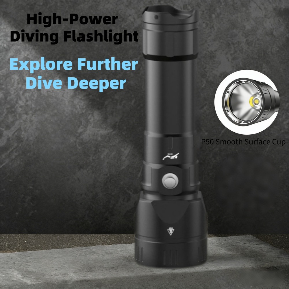 Güçlü Dalış Feneri Su Geçirmez - Underwater Flashlight incelemesi ve fiyatı