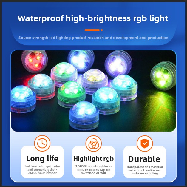 Uzaktan Kumanda RGB Dekoratif  - Underwater Flashlight incelemesi ve fiyatı